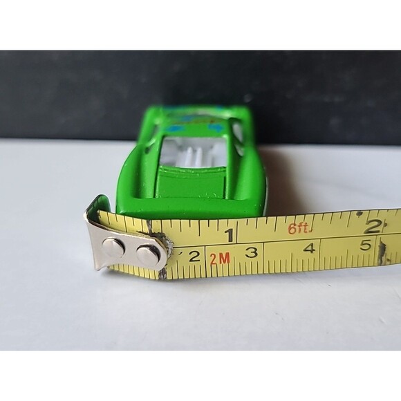 Ultra Rare Vintage Sun Toys Green "Arrow" Graphics Die-Cast 1:64 Sports Car - Picture 10 of 10